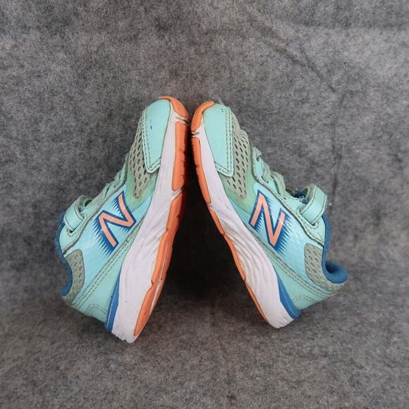 New Balance Shoes Kids 8 Athletic Sneakers 680 v6 Running Trainers Toddler Blue - Picture 11 of 15